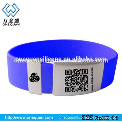 Fashion Alert Women Bracelet Custom Allergy Slider ID Bracelet